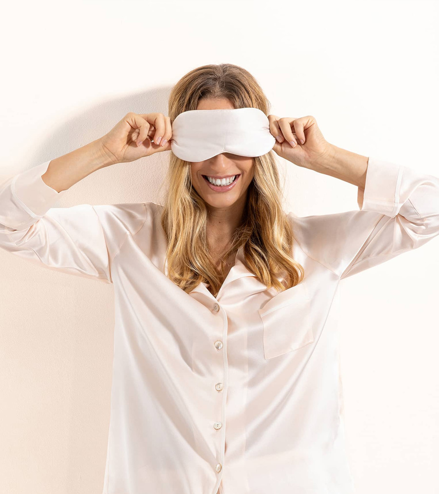 Silk sleep mask